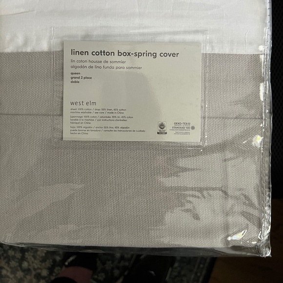 West Elm Other - West Elm Linen Bed Skirt-NEW